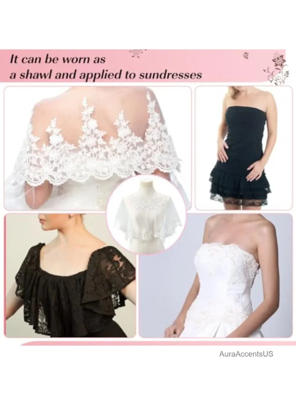 N/A elegant lace